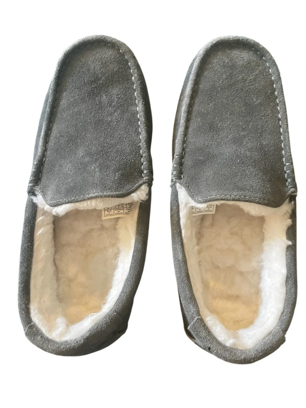 Koolaburra by UGG Tipton Men's Slippers Gray Size 10 soft suede